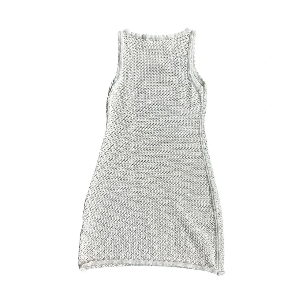 Solid & Striped x Sofia Richie Grainge The Lara Cover-Up Dress Crochet Size L